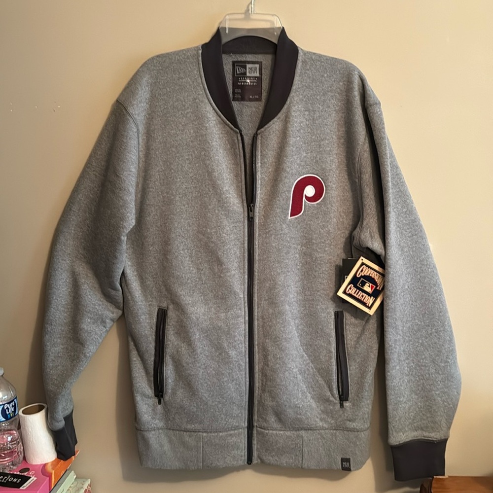 Phillies New Era full zip sweatshirt
